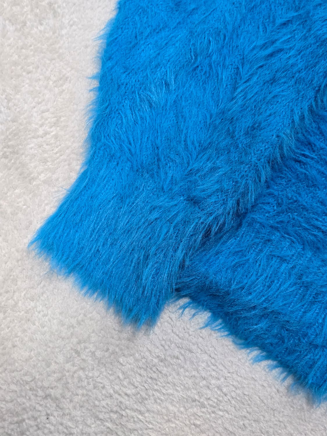 Alfred Alex 알프레드 알렉스 블루 퍼 니트 스웨터 상품이미지7