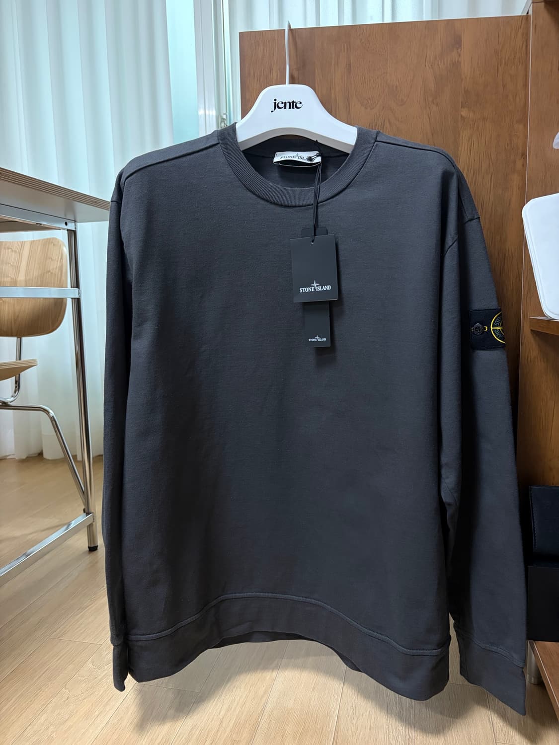 stone island 오가닉 코튼 스웻셔츠 M사이즈 상품이미지1