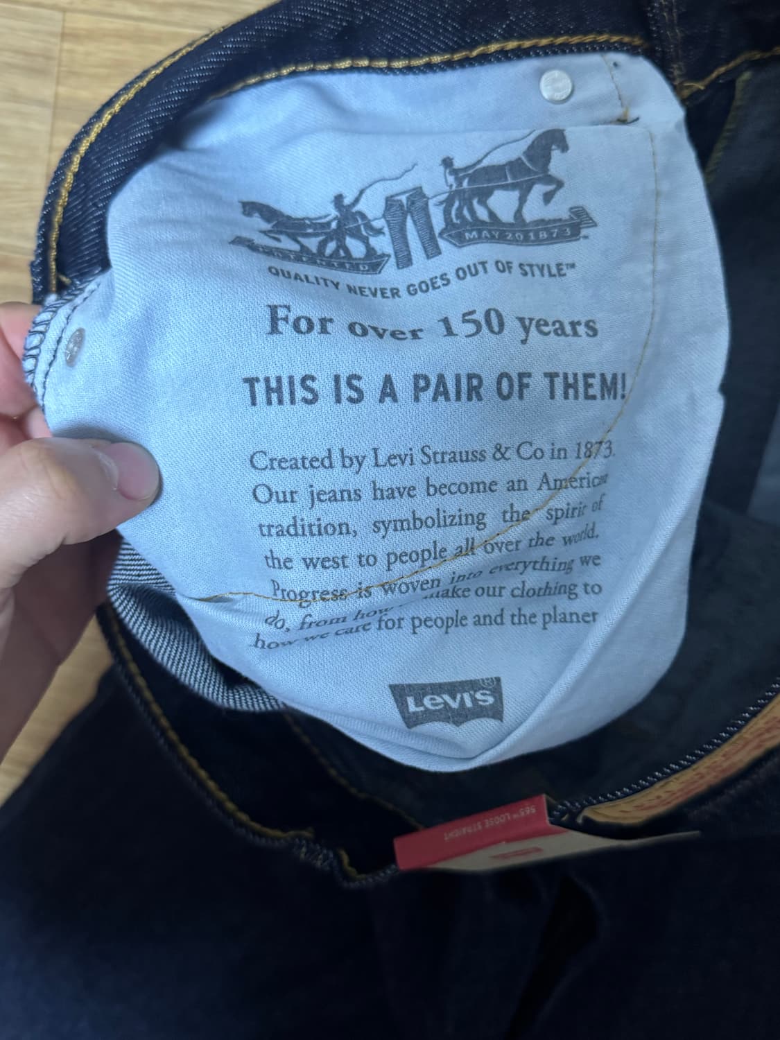 리바이스564 32/32 새제품 상품이미지4