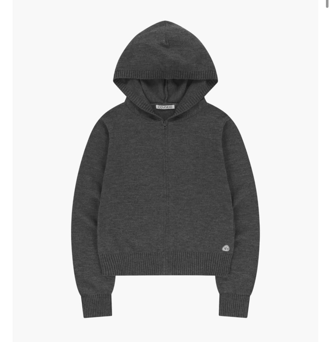 코이세이오 니트 집업 상품이미지1