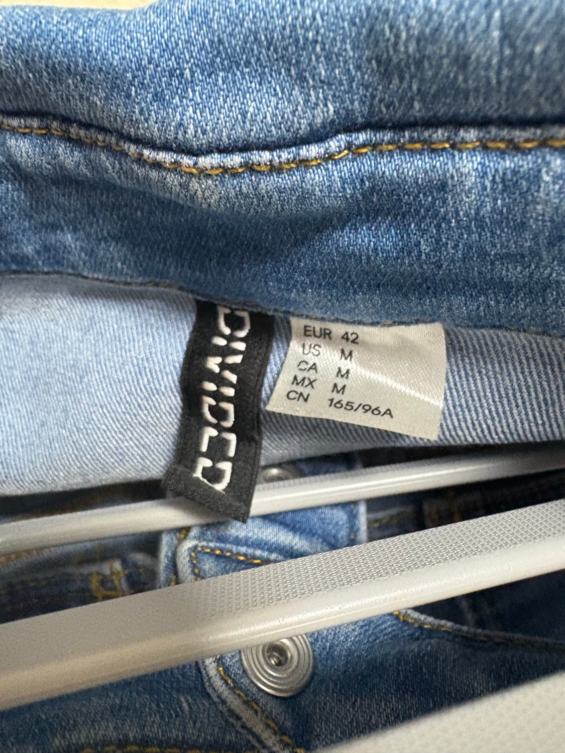 H&M 백설공주 퍼프 데님 미니원피스 M 상품이미지4