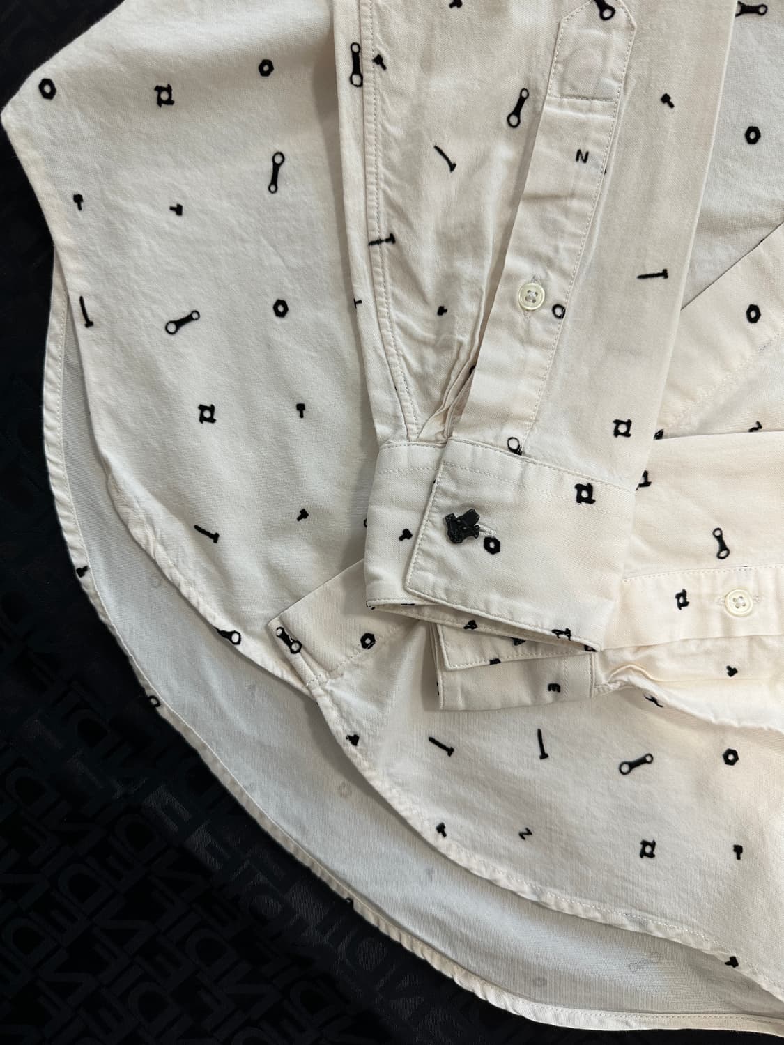 겐조 패턴 슬림 셔츠 상품이미지4