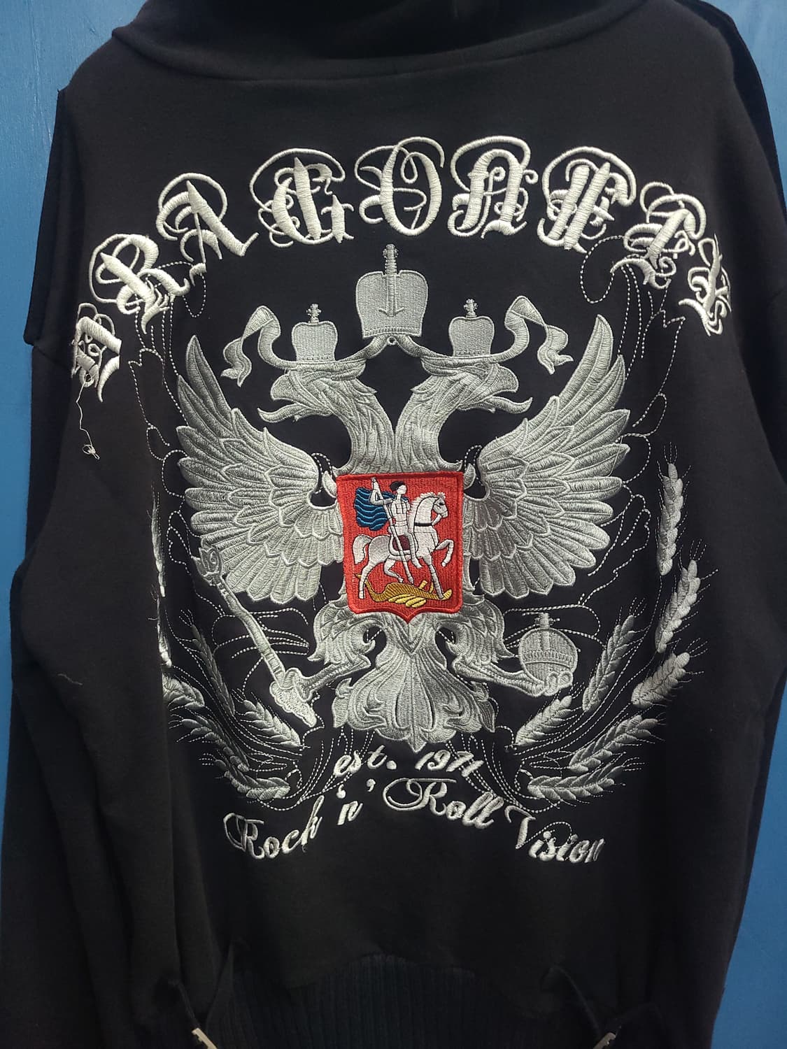 일본빈티지 러시아 독수리 후드like 할리 상품이미지2