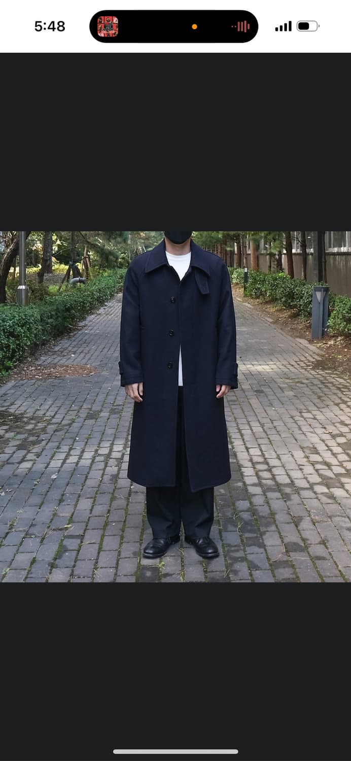 벨리에 맥시 멜톤 울 발마칸 코트 상품이미지2