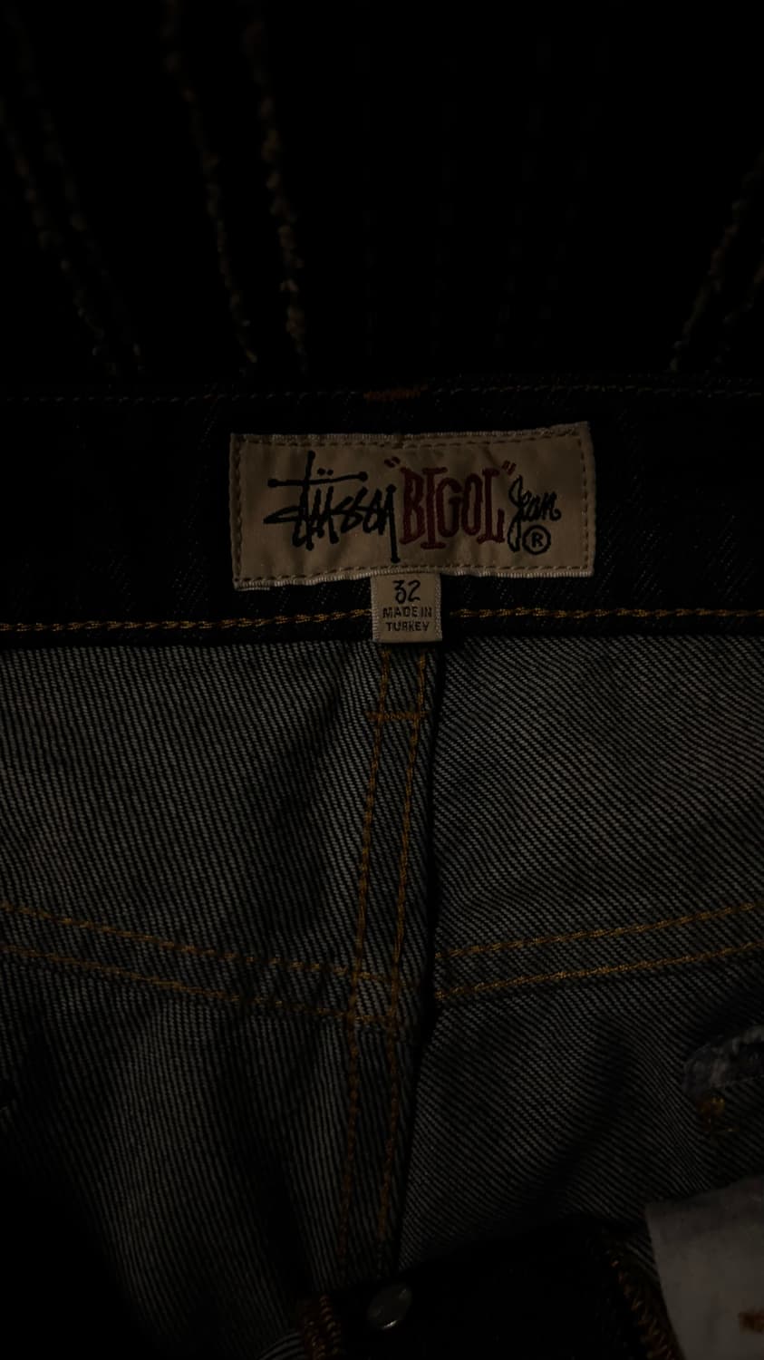 스투시 데님 빅 올 진 린스드 인디고 상품이미지4