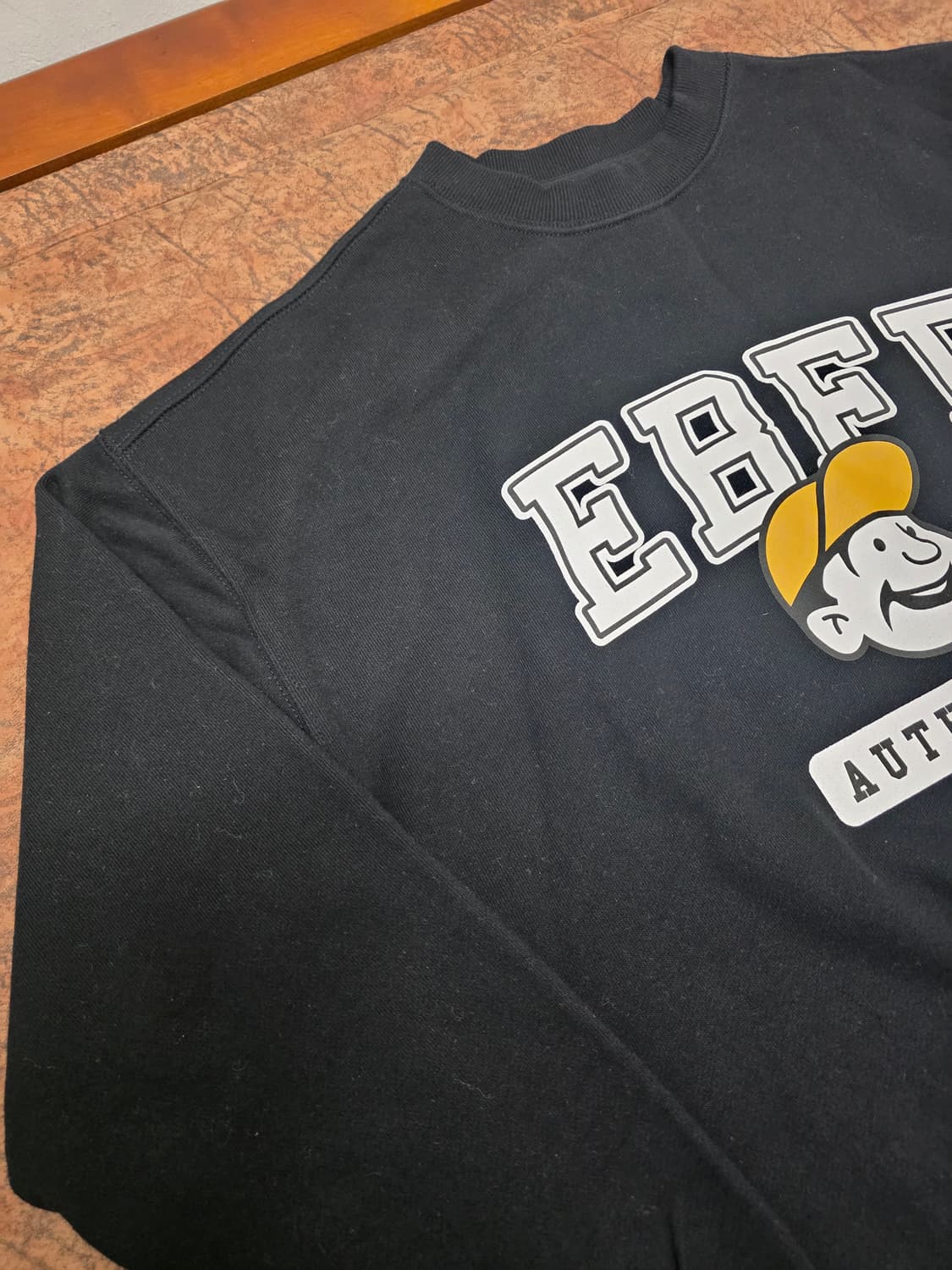 이벳필드 베츠 어센틱 맨투맨 블랙 M 상품이미지5