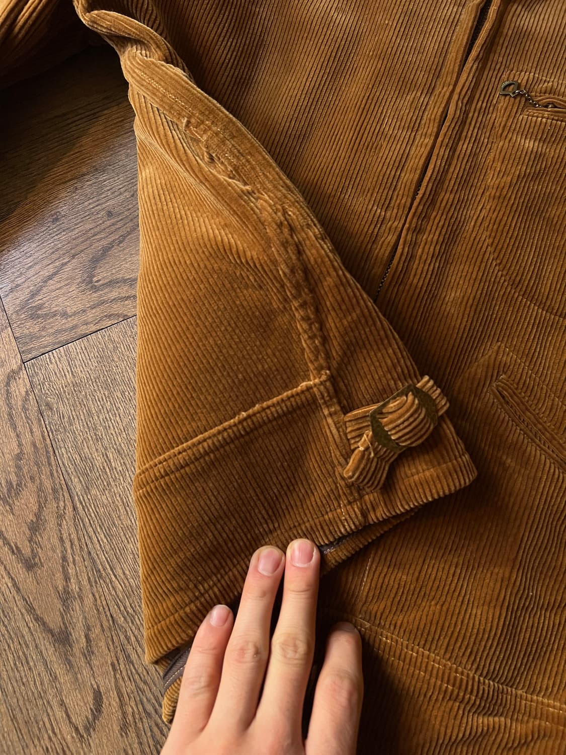 [S]토요엔터프라이즈 GOLD 브라운 코듀로이 스포츠 자켓 상품이미지5