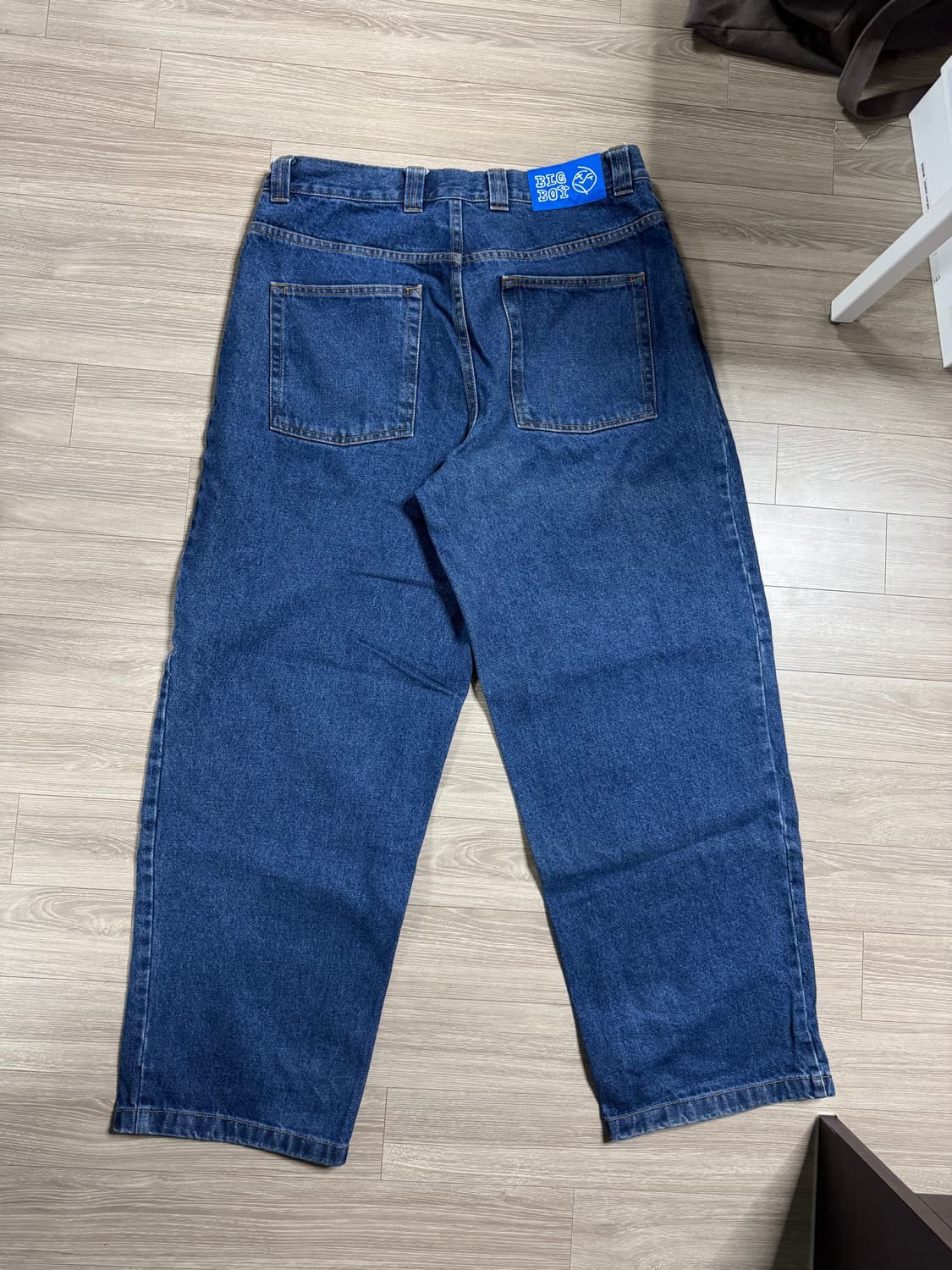 [L] 폴라 빅보이 데님 팬츠 다크 블루 상품이미지2