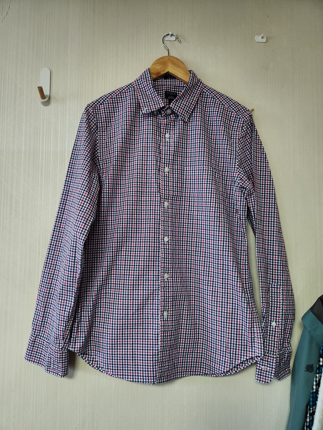 J.CREW 제이크루 슬림핏 플렉스 워시드 체크 셔츠 상품이미지2