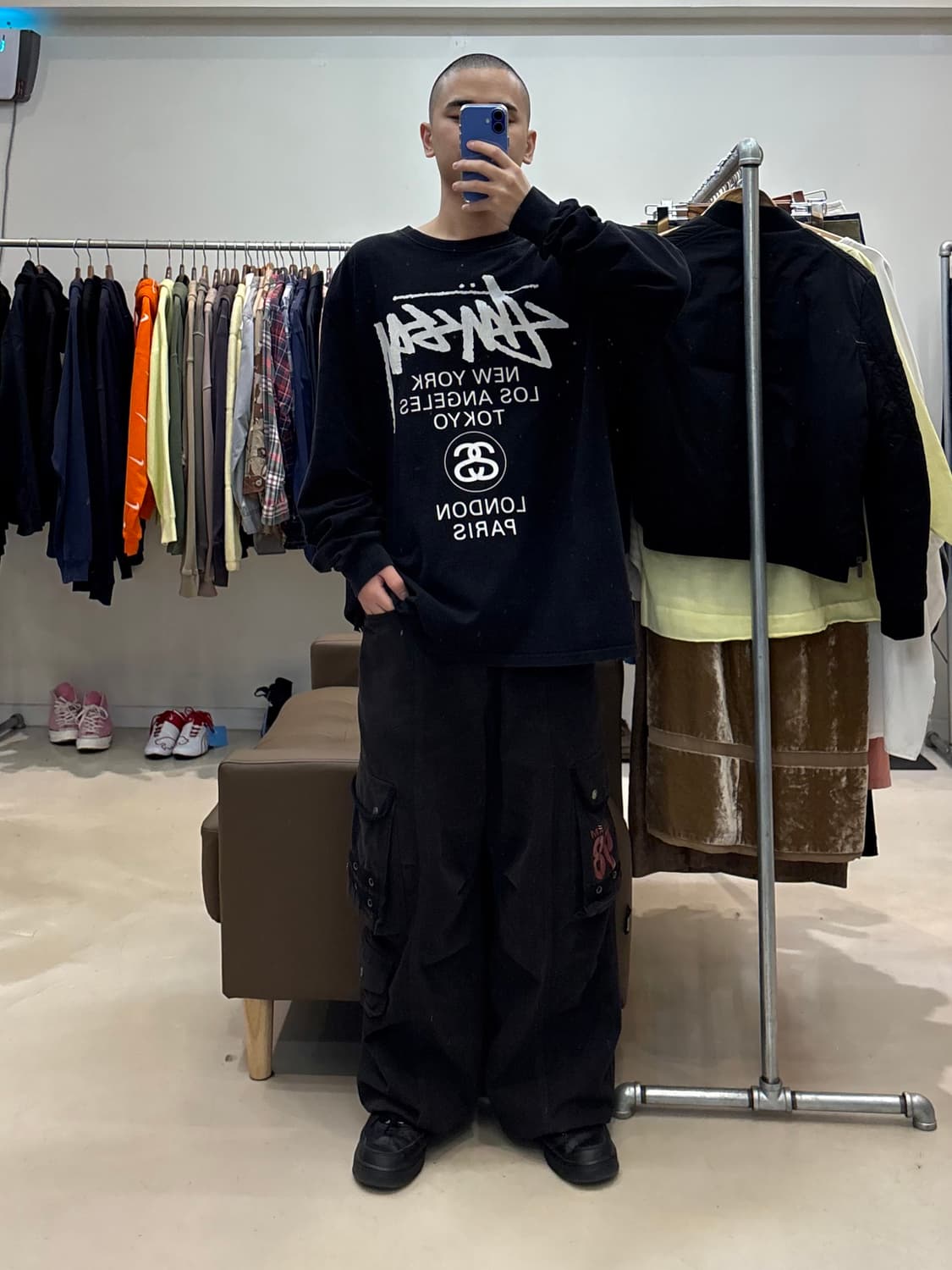 스투시 월드투어 롱슬리브 상품이미지8