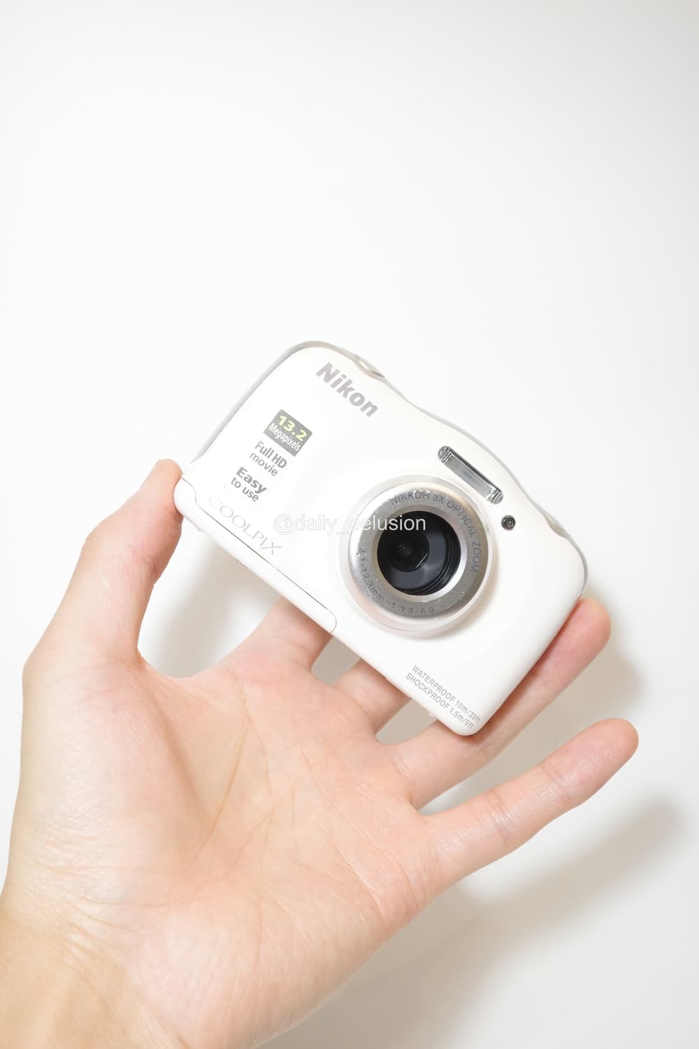 니콘 쿨픽스 S33 (White) 상품이미지3