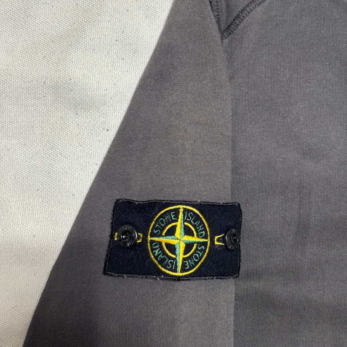 S 스톤아일랜드 그레이 후드 집업 상품이미지6