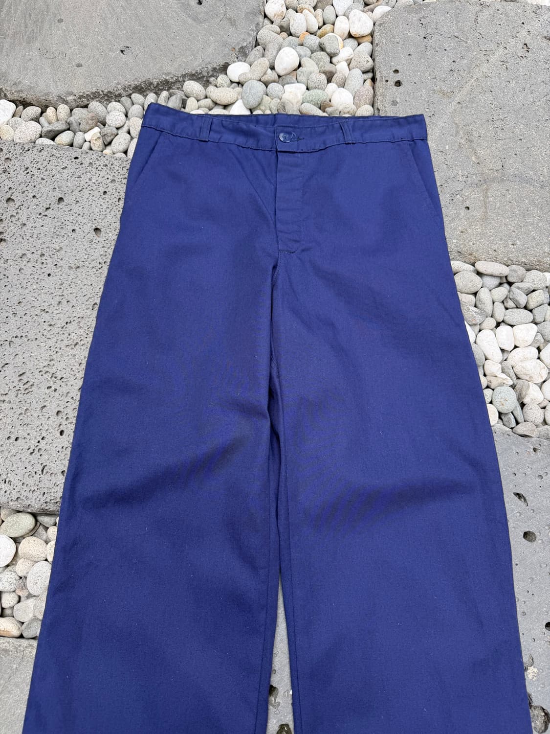 1990s ERGOS FRENCH NAVY BLUE 프렌치워크팬츠 상품이미지3