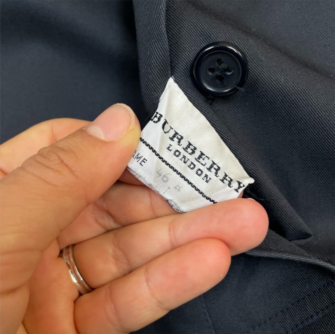 버버리 Burberry 다크차콜  런던 클래식 싱글 맥코트 롱코트 46 상품이미지7