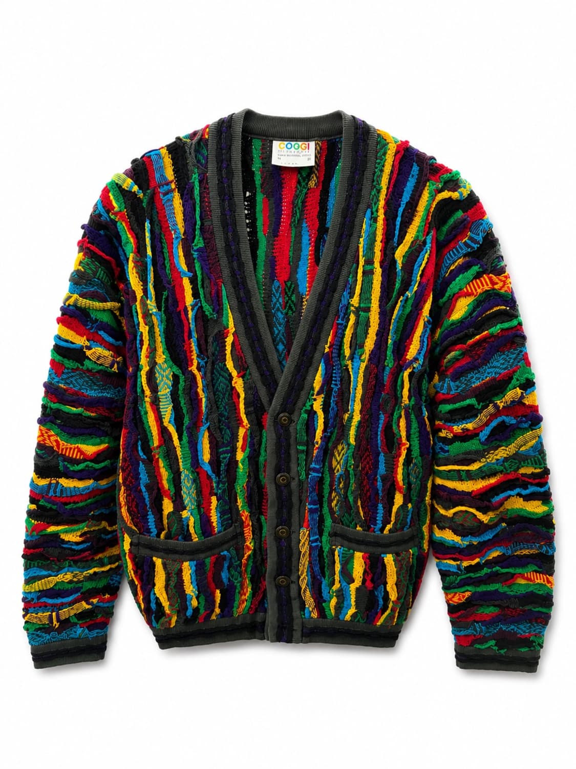빈티지 쿠지 Coogi 케이블 가디건 SS 상품이미지1