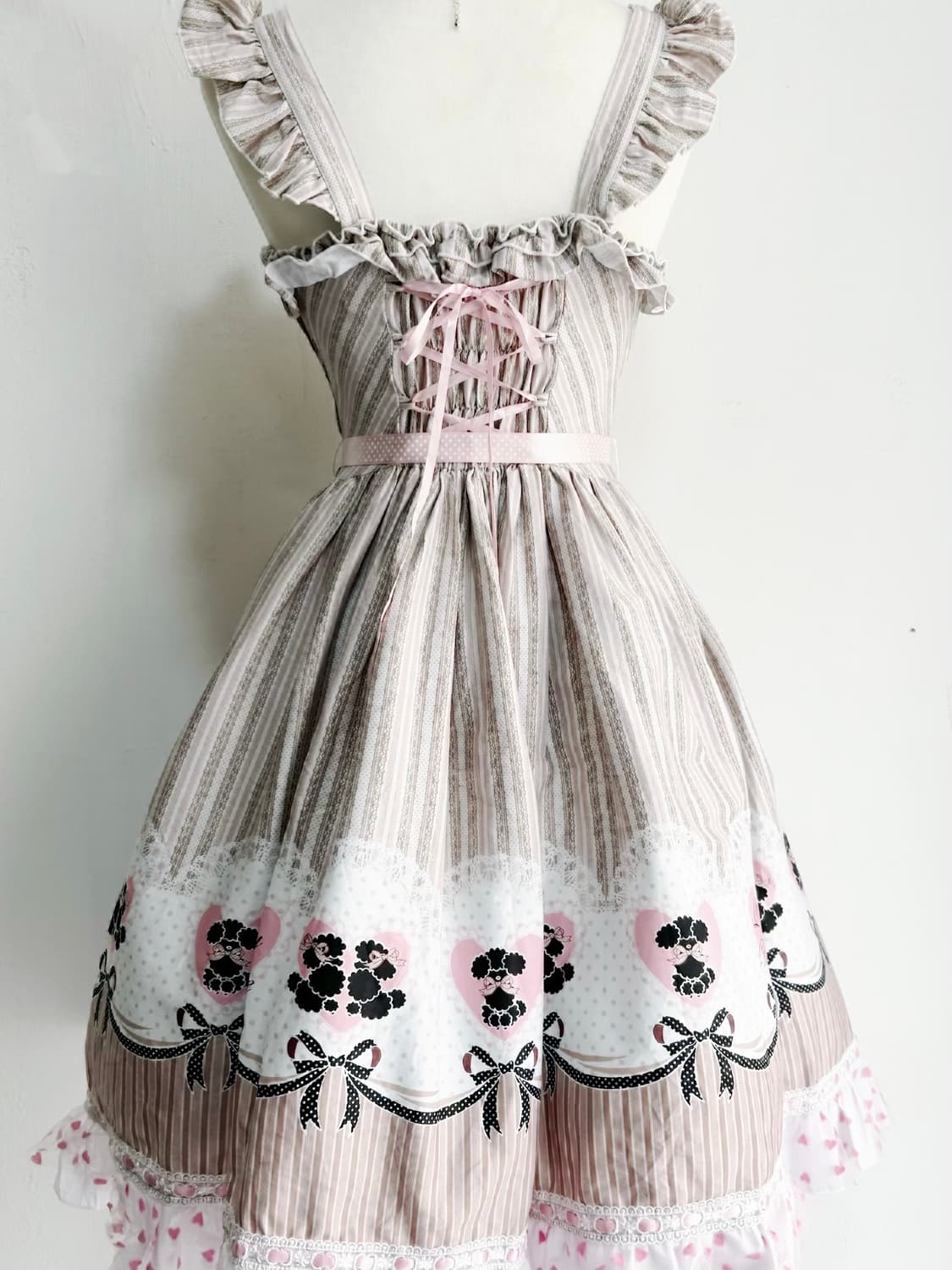 바디라인 푸들 드레스 ೀ 상품이미지4