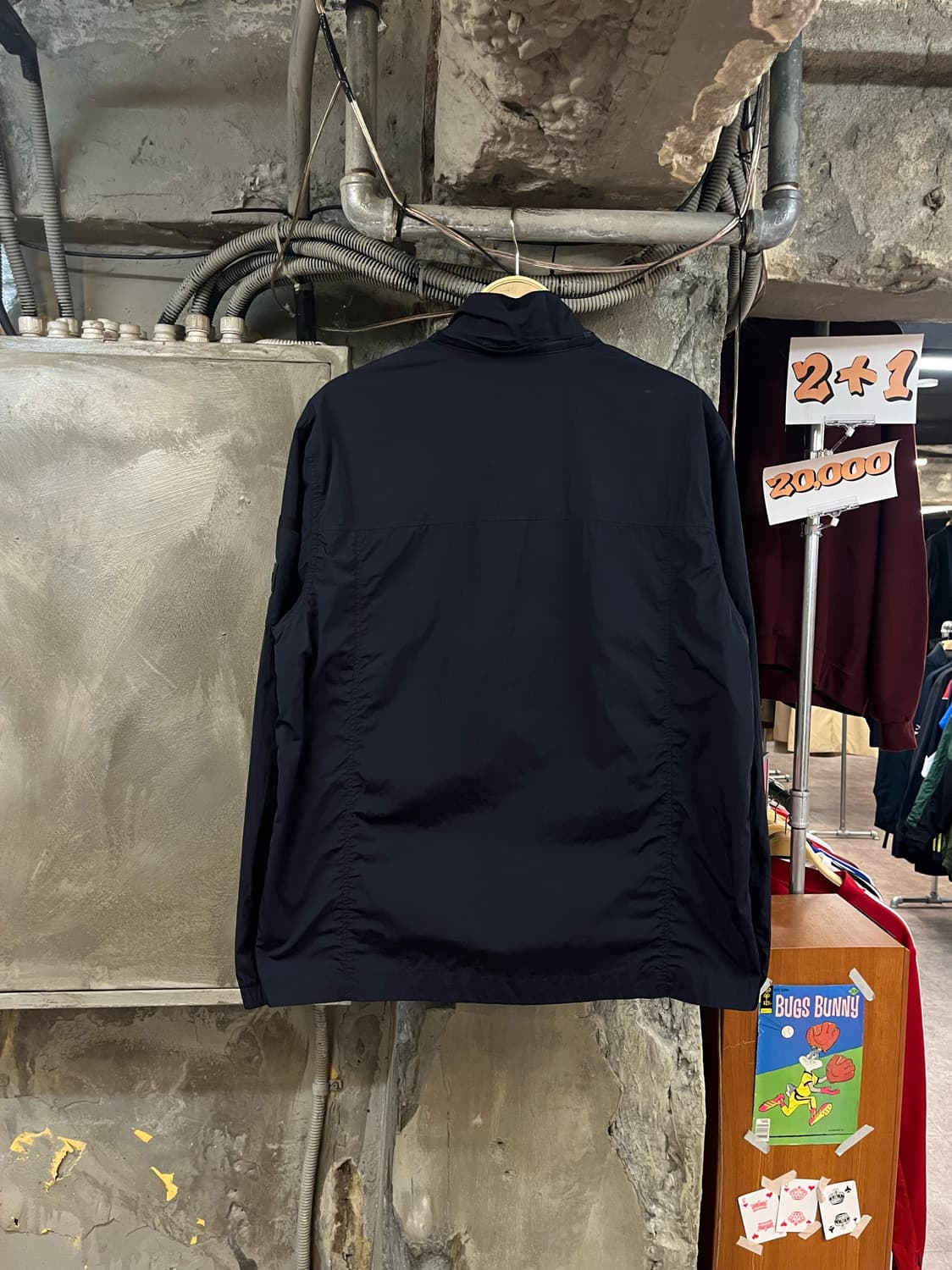 캘빈 클라인 바람막이 네이비 2XL #csz3466 상품이미지2