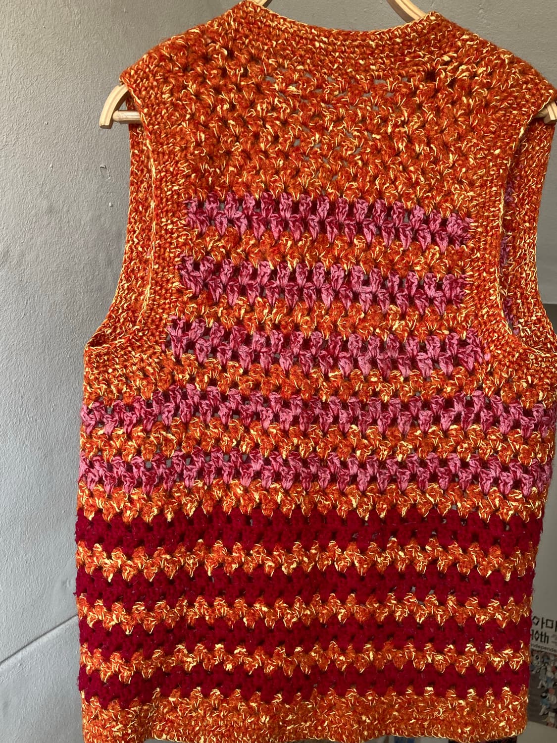 HANDMADE 컬러풀 조끼 상품이미지6