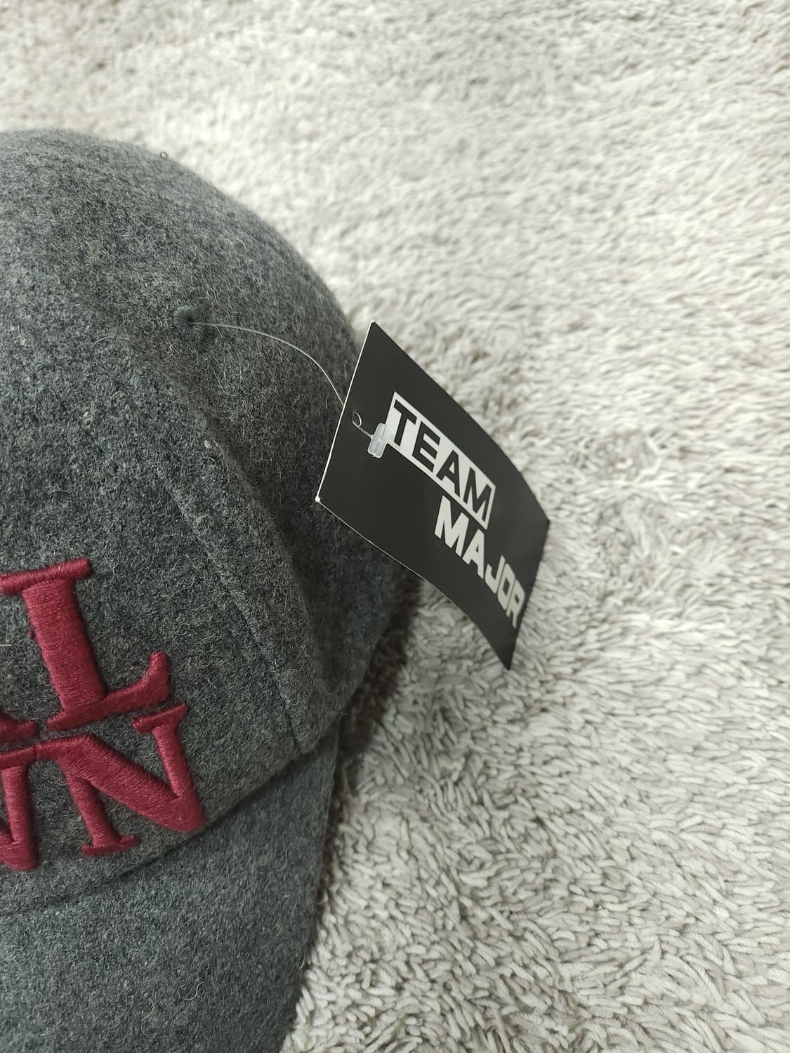 팀메이저 로얄크라운 울 혼방 볼캡 모자 새제품 상품이미지3