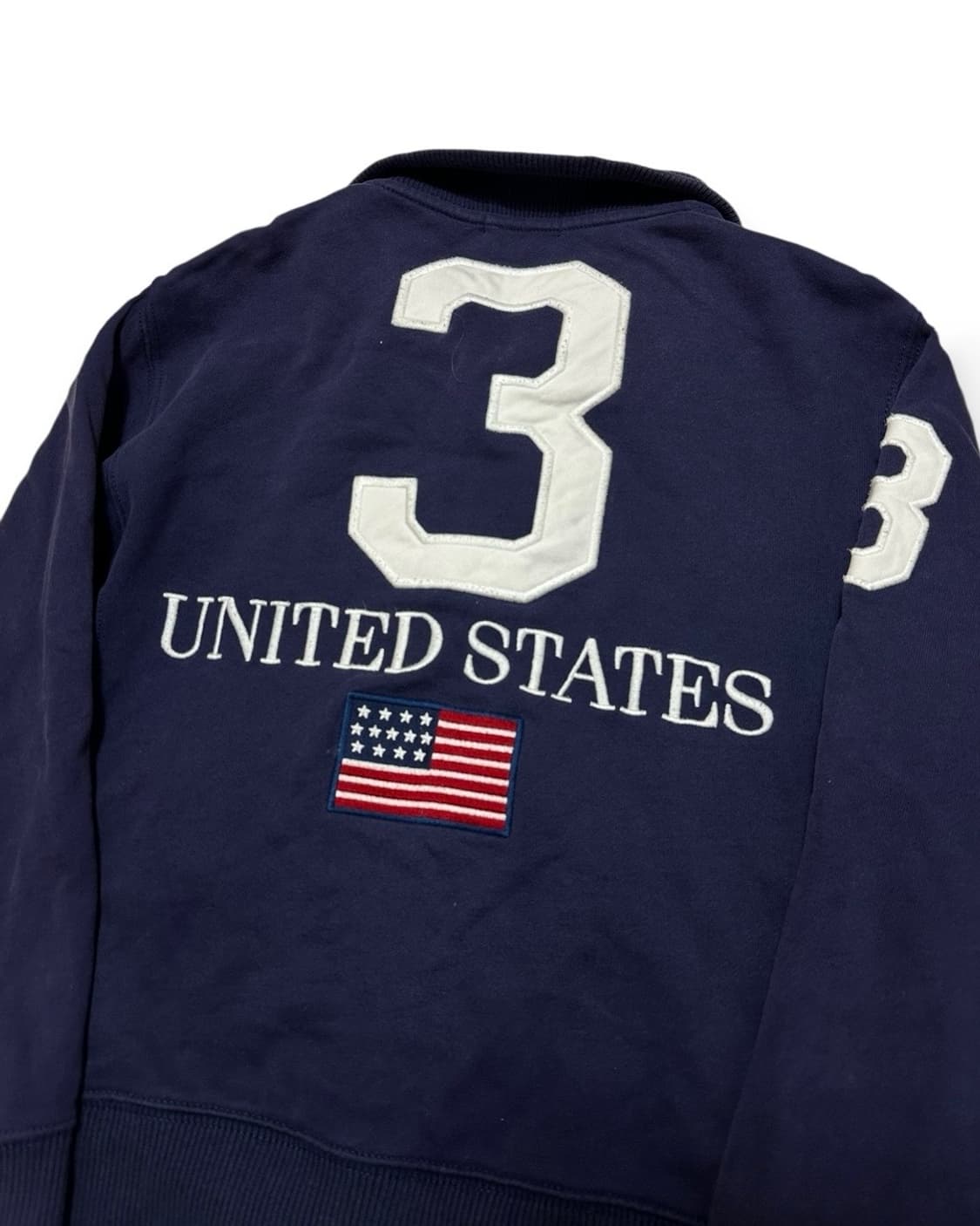 폴로 빅포니 USA 성조기 네이비 집업 상품이미지6