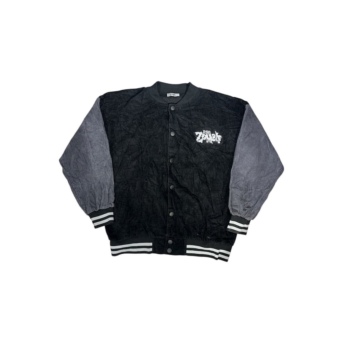 일본 빈티지 블랙 코듀로이 바시티 스타디움 자켓 상품이미지5