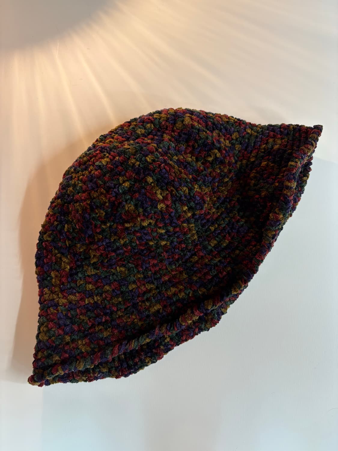 벨벳 핸드메이드 벙거지 니트 모자  상품이미지4