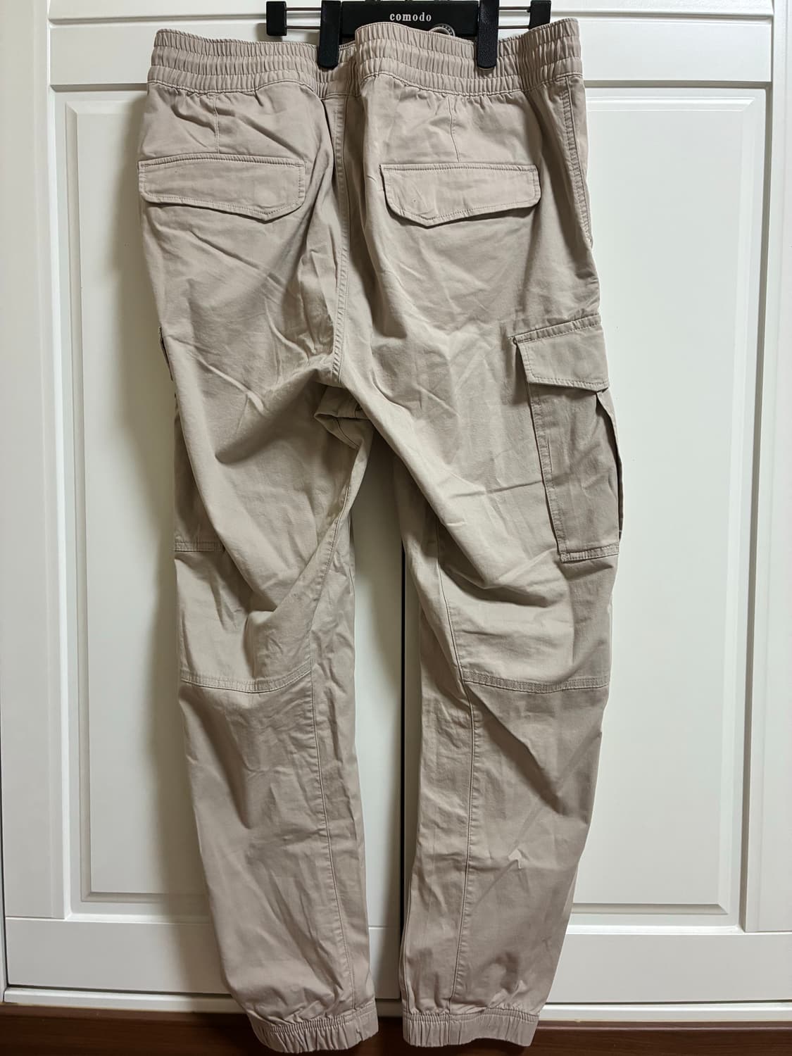 H&M 베이지색 카고 조거 팬츠 상품이미지2