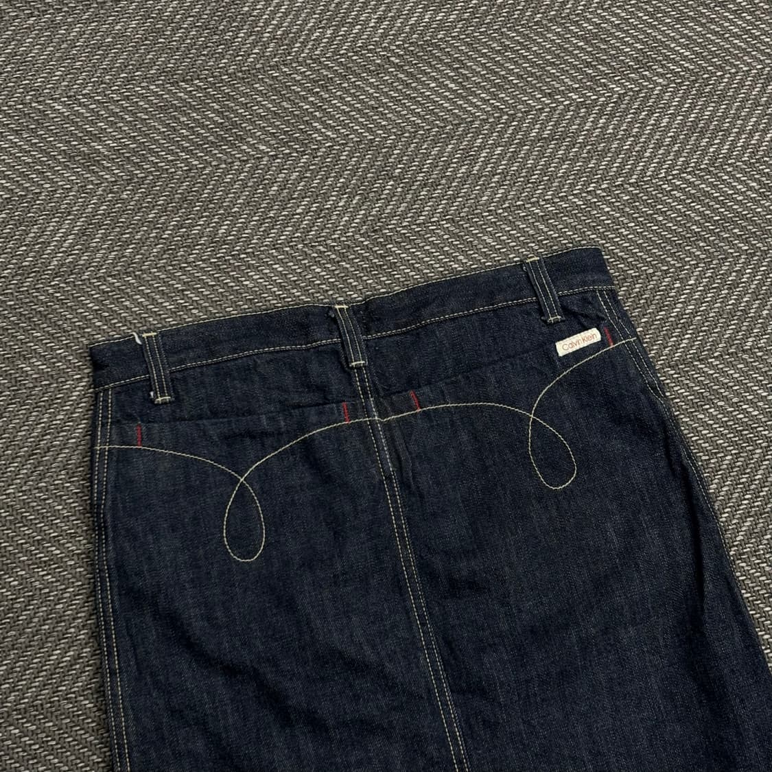 캘빈클라인 진스 데님 스커트 V0579 상품이미지4