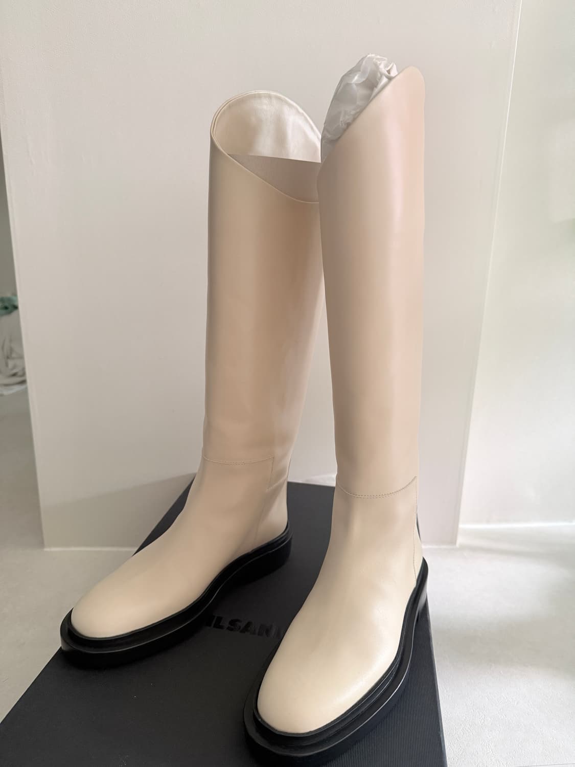 Jilsander 아몬드 부츠 미착화 새상품 37size 상품이미지1