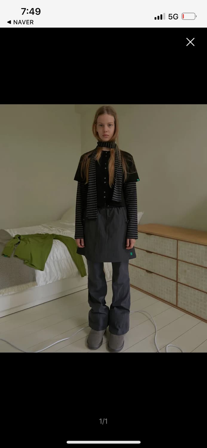 노콘텐츠 치마바지 상품이미지1