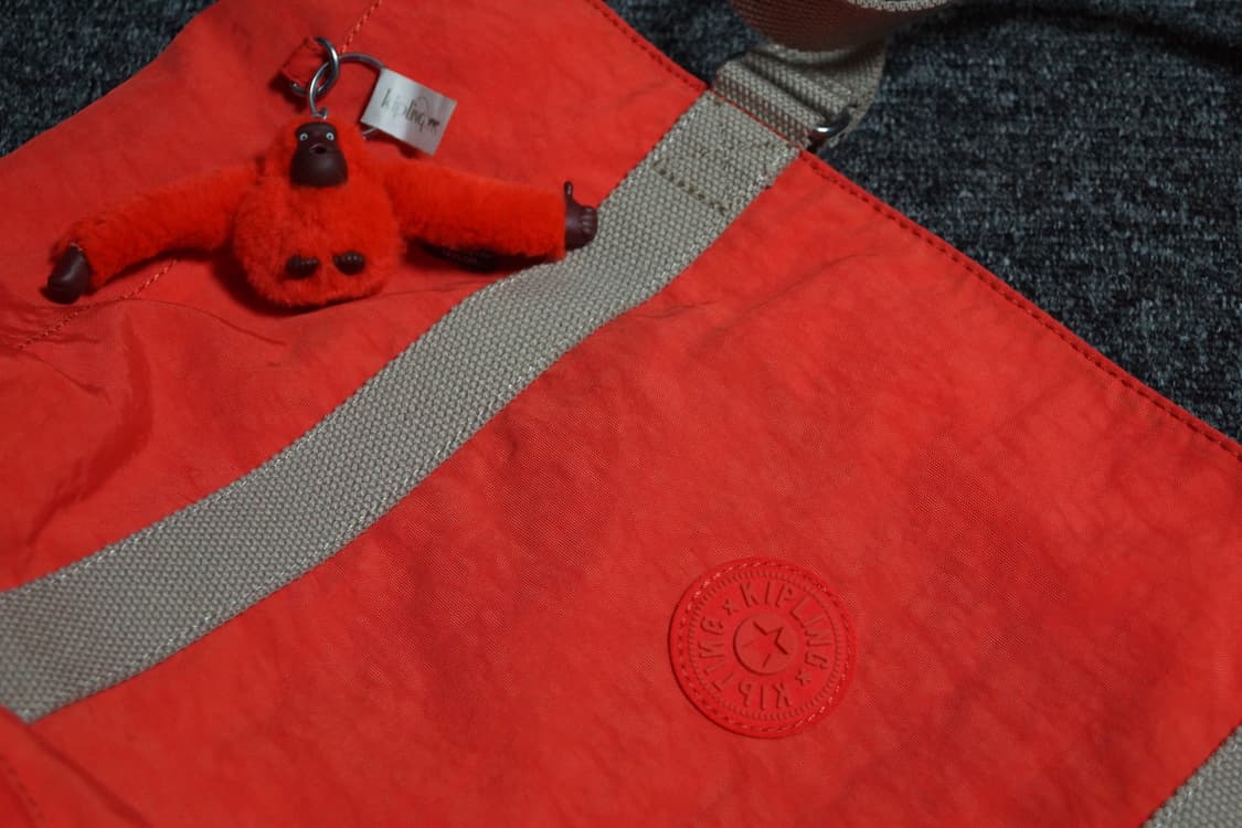 (OS) 키플링 워싱 가공 크로스 숄더 백 오렌지  상품이미지2