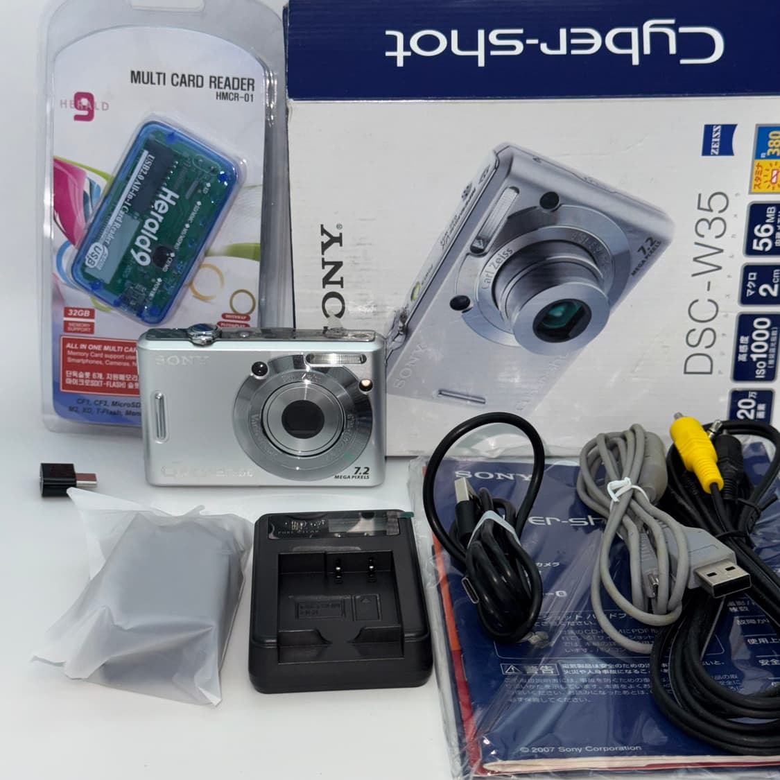 (칼자이스 렌즈⭐️ ) SONY 소니 사이버샷 DSC-W35 상품이미지6