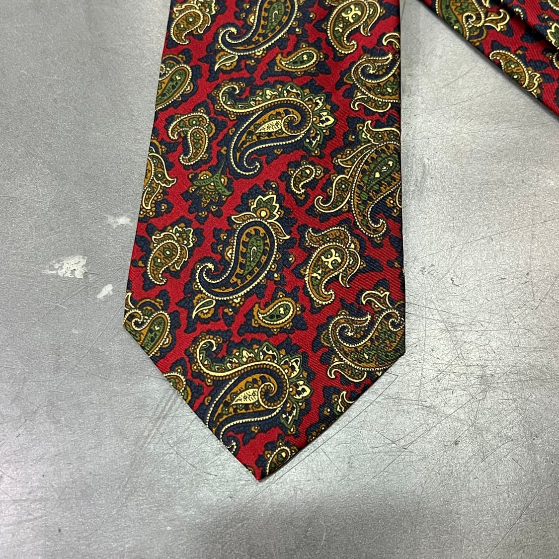  버버리 페이즐리 패턴 실크 넥타이 y15100 상품이미지2