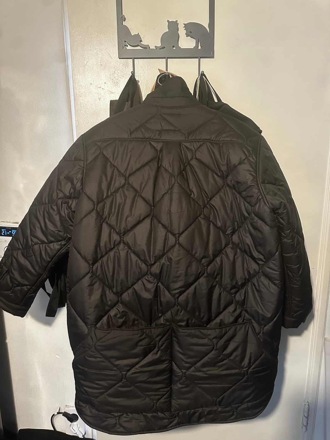 사파리스팟 S.T.C 퀄팅 자켓 블랙 상품이미지5