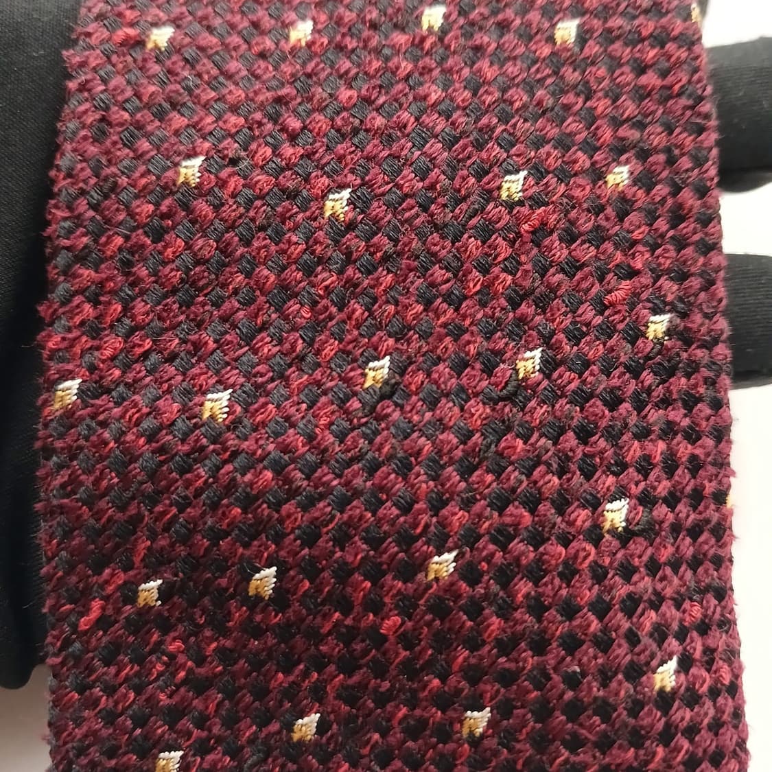 커스텀멜로우 실크 버건디 슬림 넥타이 7.2cm A+등급 A18615 상품이미지5