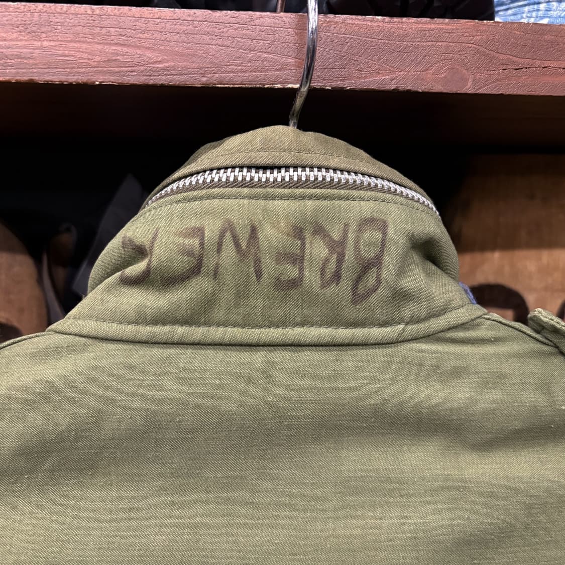 70s 오리지날 미군 M-65 필드자켓 사파리 퍼티그 자켓 N481 상품이미지6
