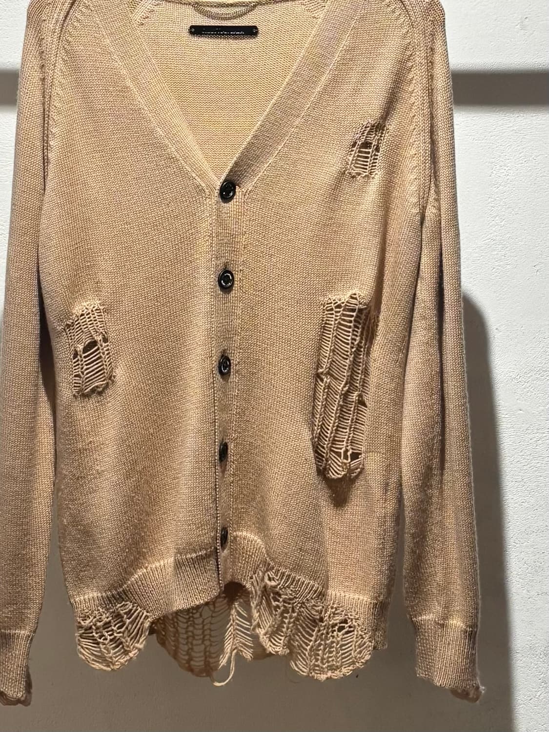 christian dada damaged cardigan 상품이미지2