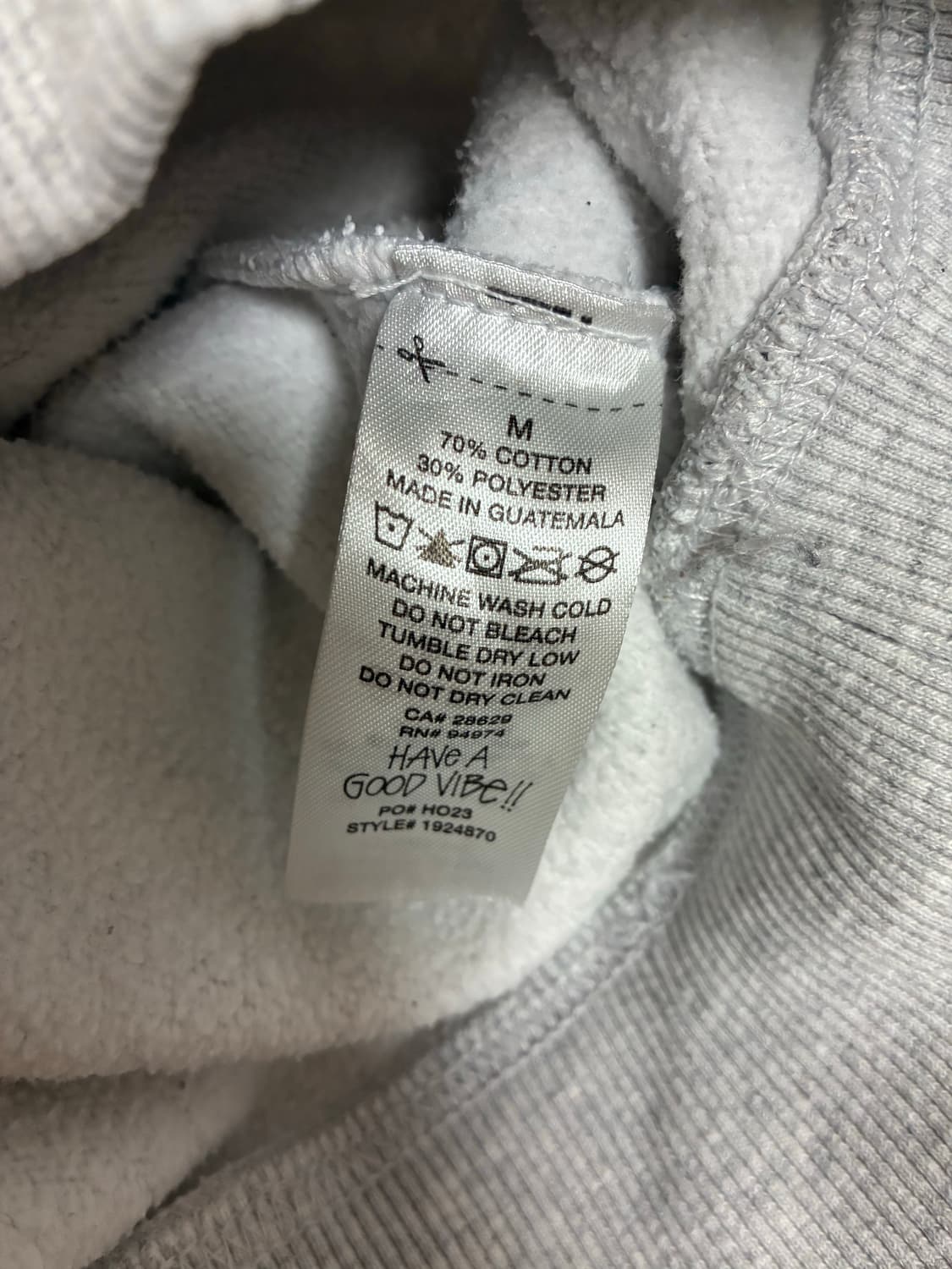 Basic Stussy Hoodie Ash Heather 2023 상품이미지5