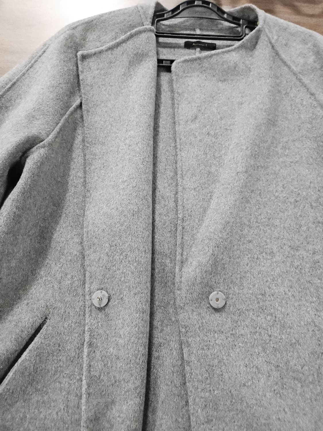 Anitvee F 그레이 모직 코트  77 상품이미지4