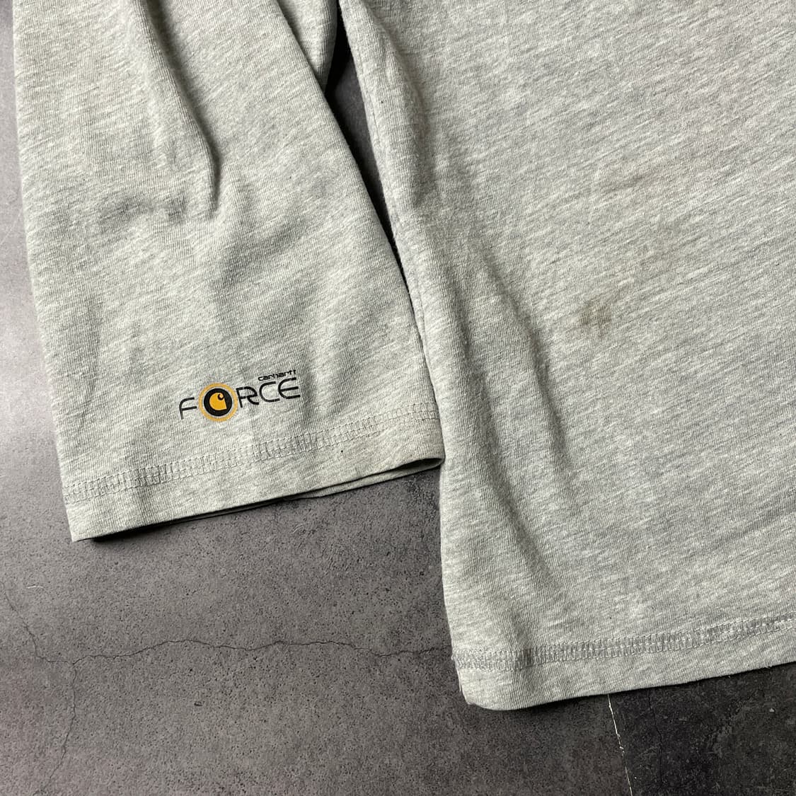 CARHARTT 칼하트 빈티지 그레이 포켓 롱슬리브 긴팔 A00410 상품이미지8