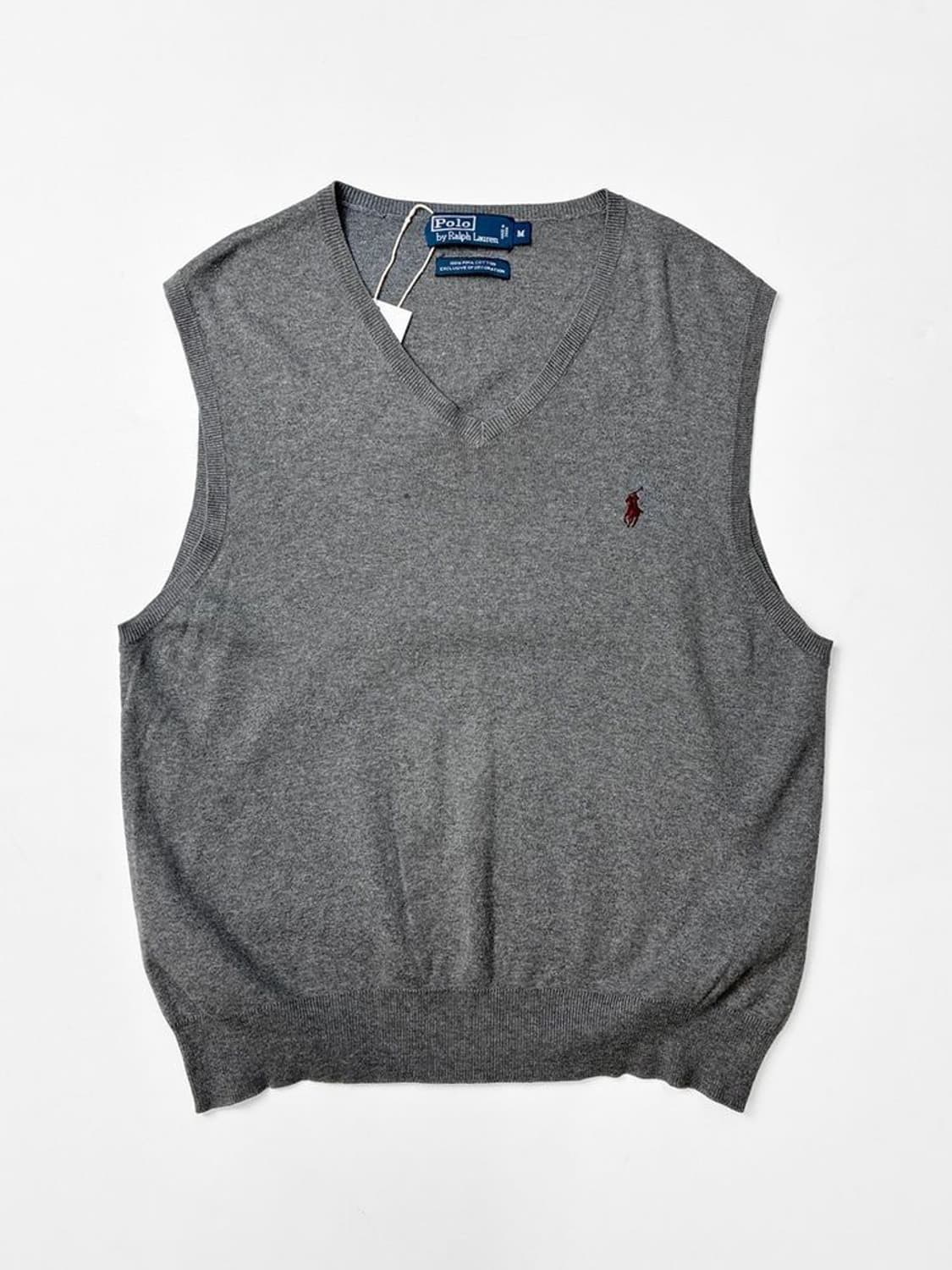 폴로 랄프로렌 00s 피마코튼 니트 베스트 PN5143 상품이미지1