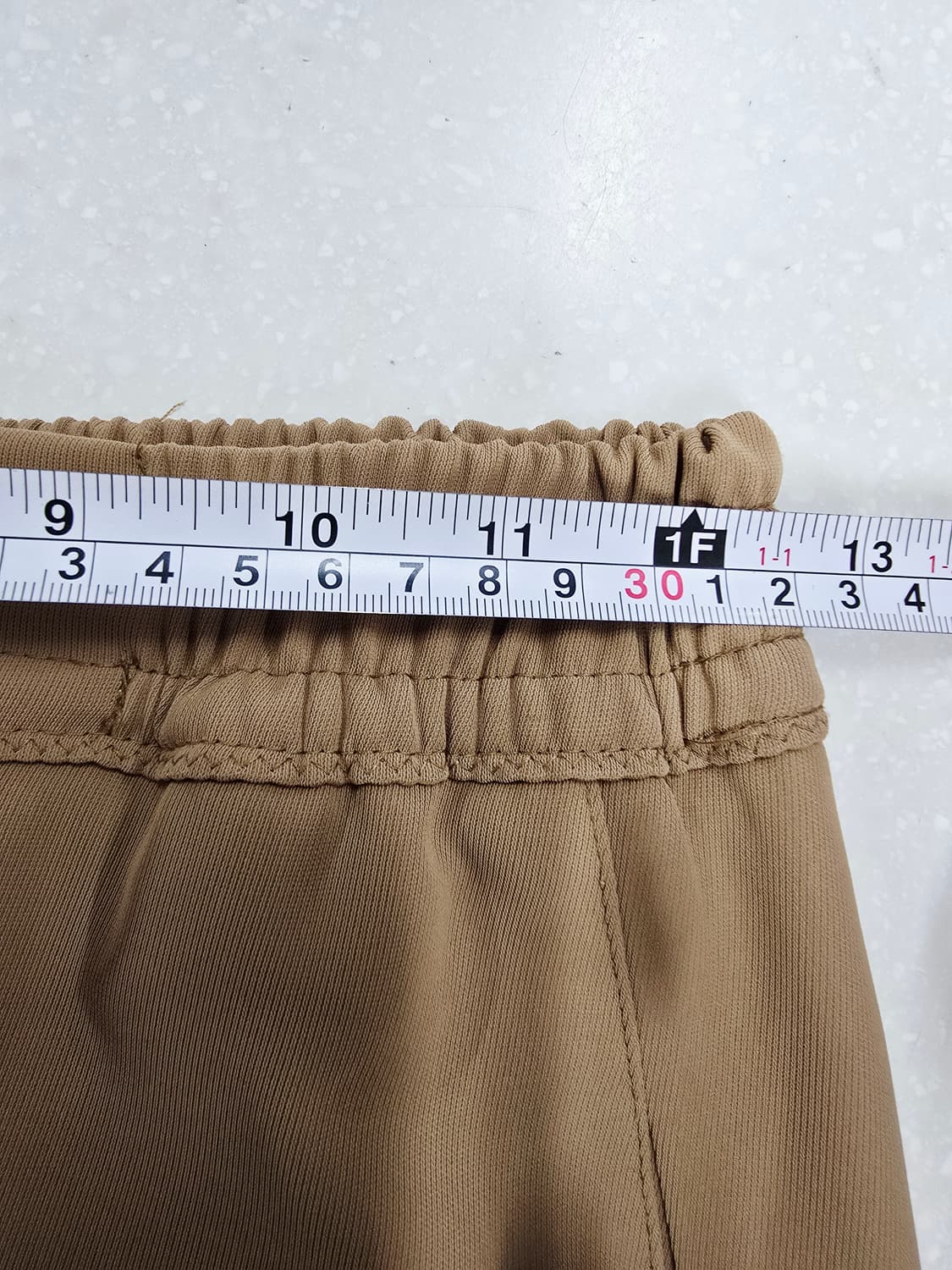 라인 베이지 반팔 자켓  셋업 상품이미지9