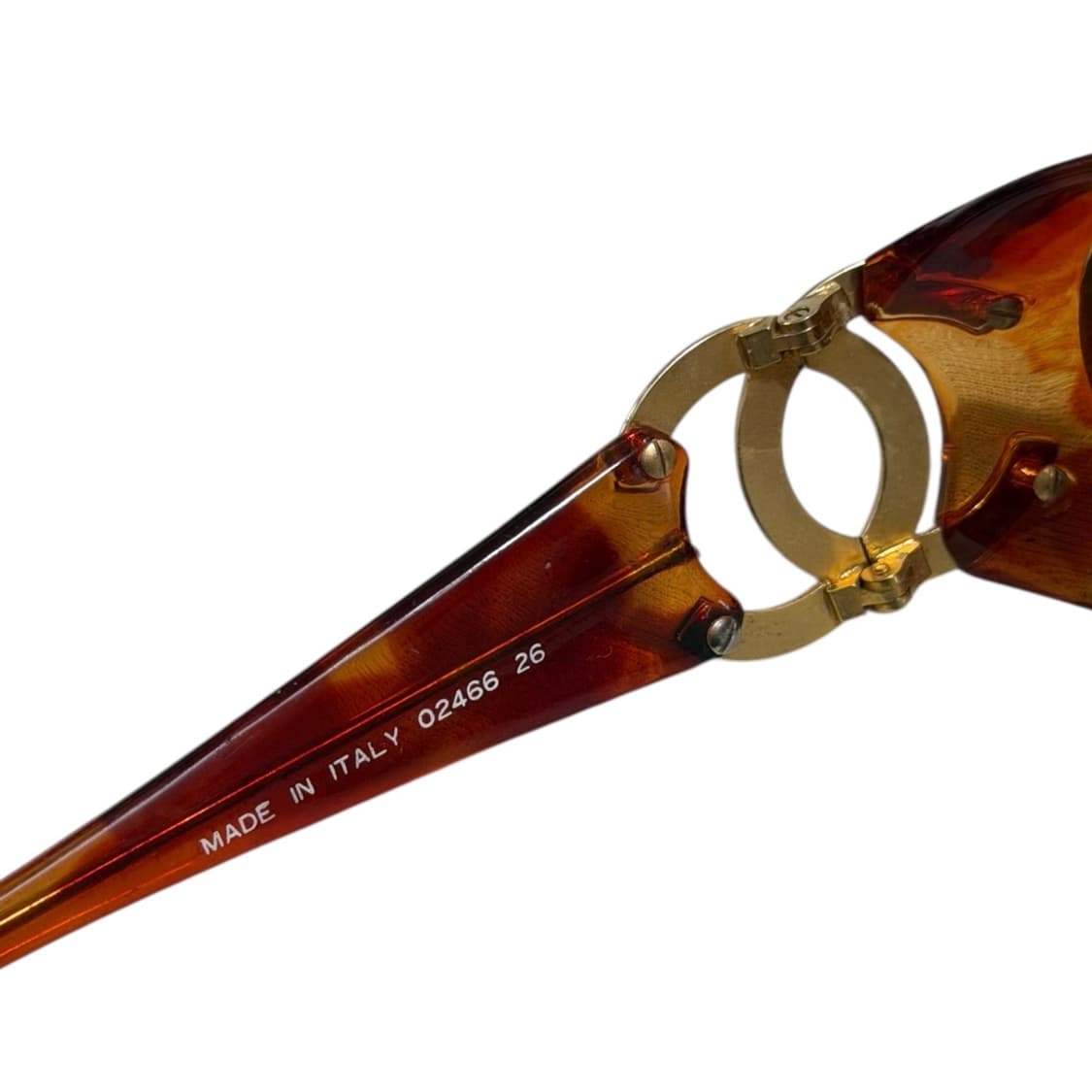 00s 올드 샤넬 더블C 선글라스 상품이미지8