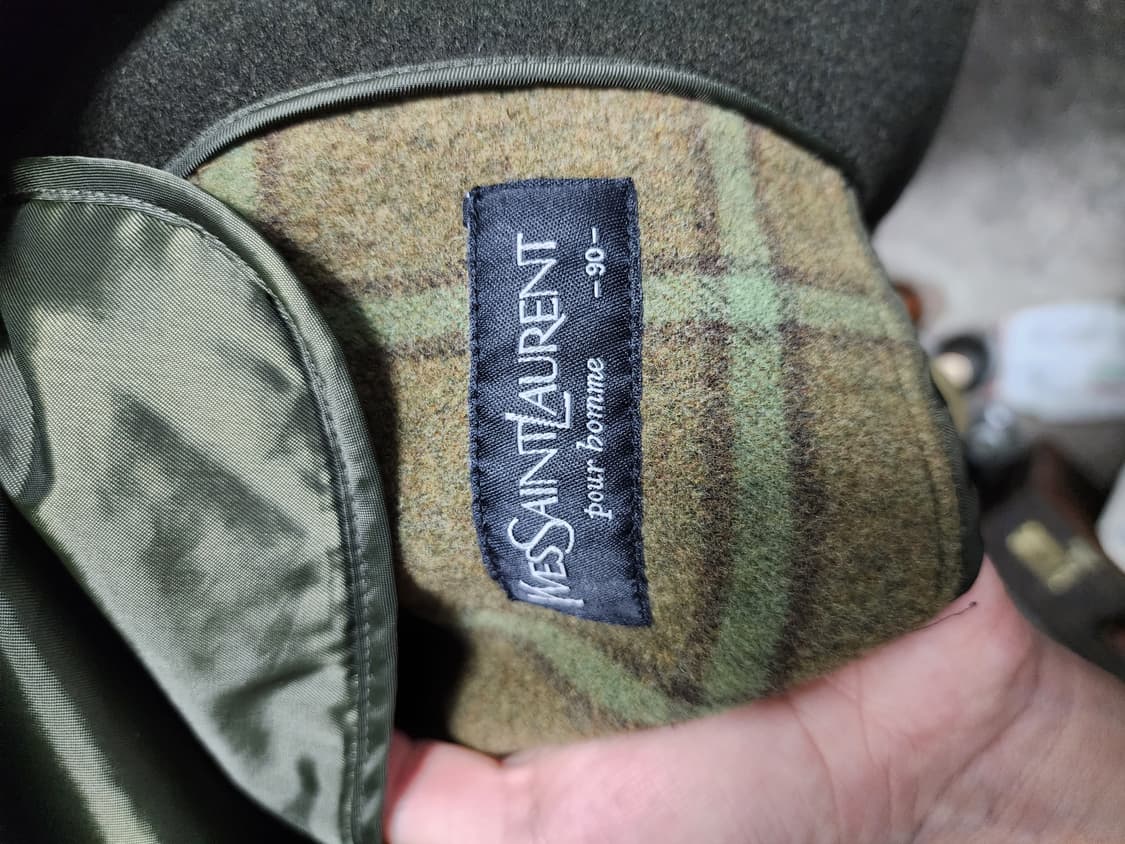 (내피포함) 입생로랑 YSL 울100 코트  상품이미지7