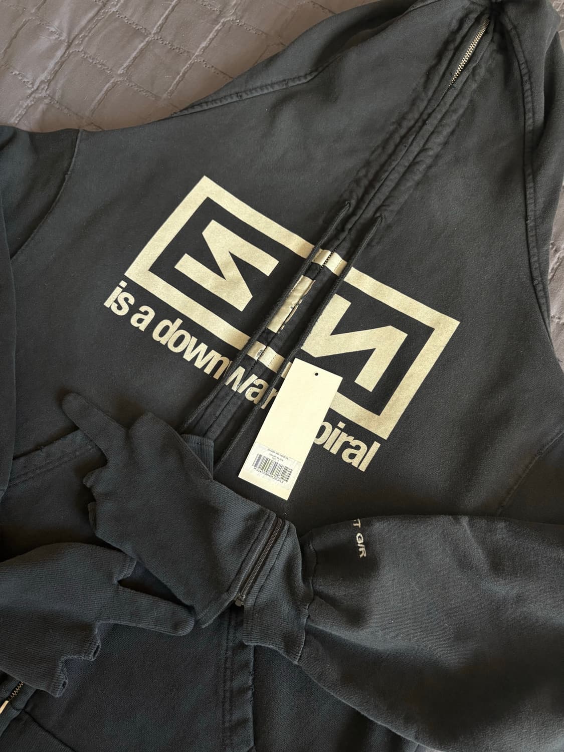 프로젝트GR 자이곤 후드집업 블랙 2사이즈 상품이미지1