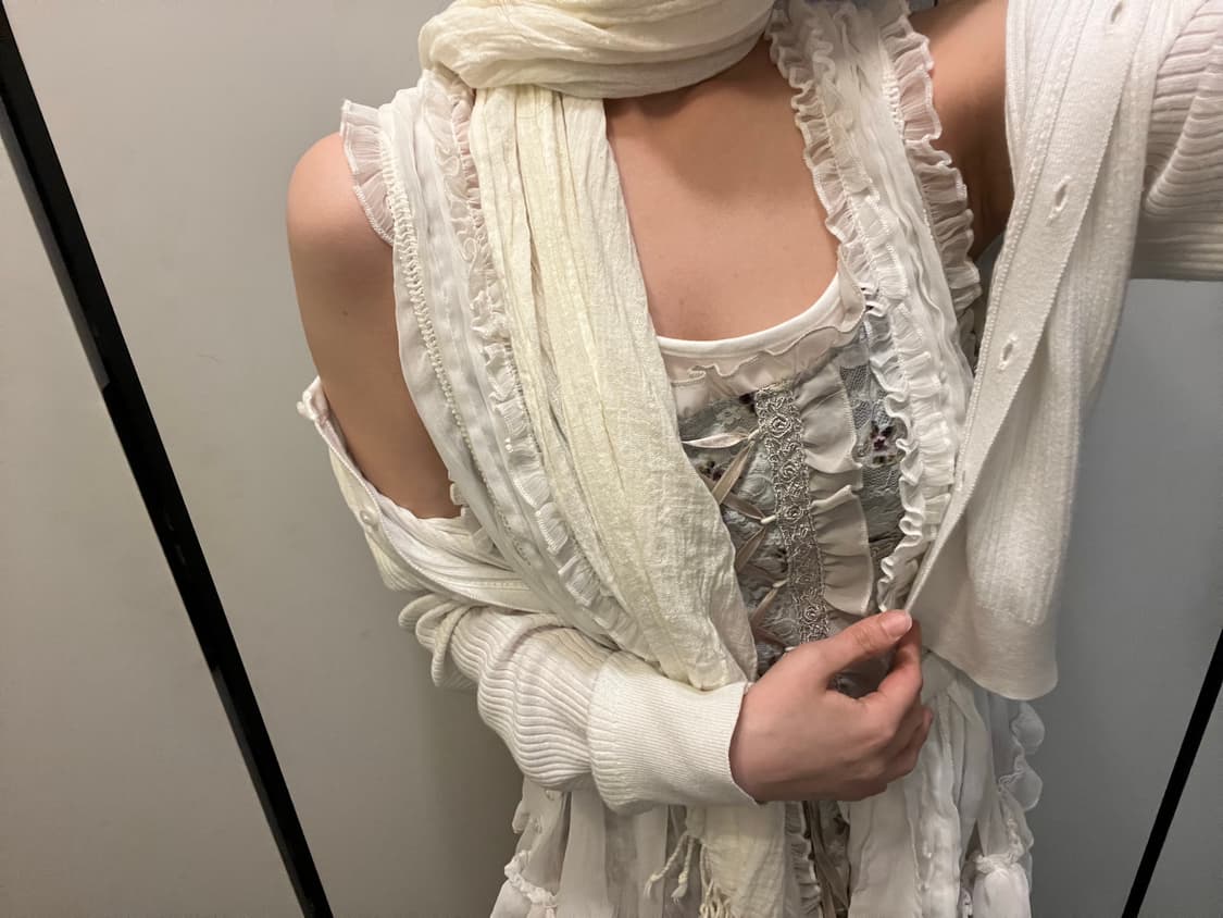 엑시즈팜 원피스+ 리즈리사 베스트가디건 포함 총4set 상품이미지3