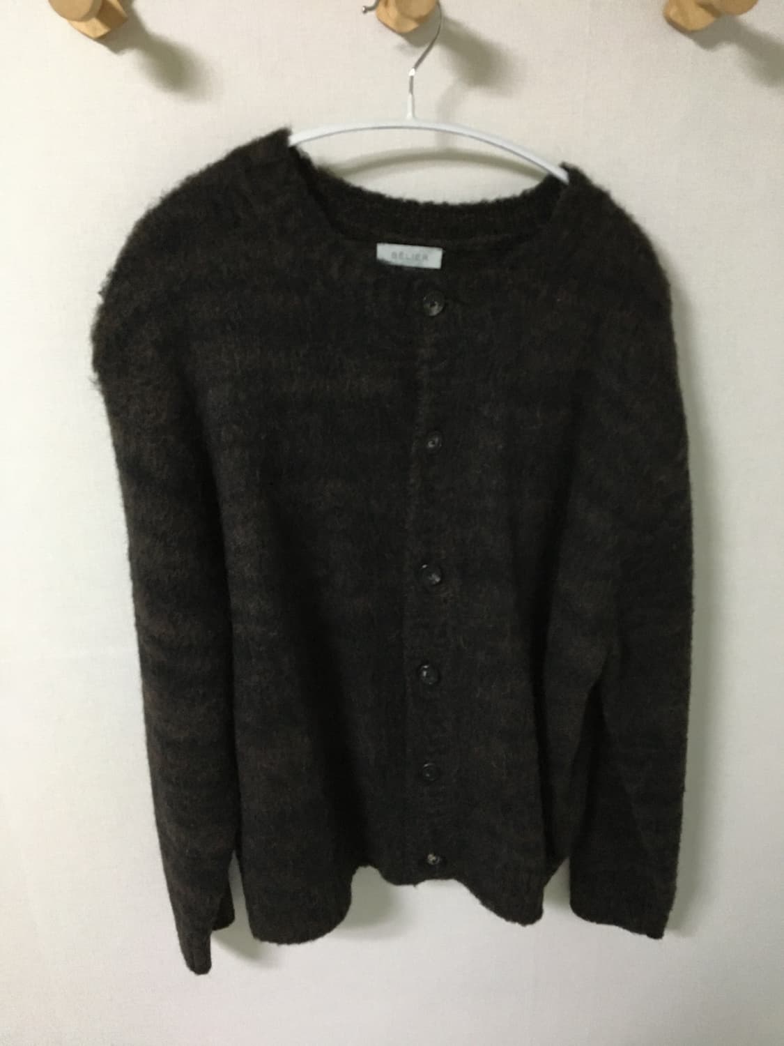 벨리에 브러쉬드 탐 가디건 상품이미지2