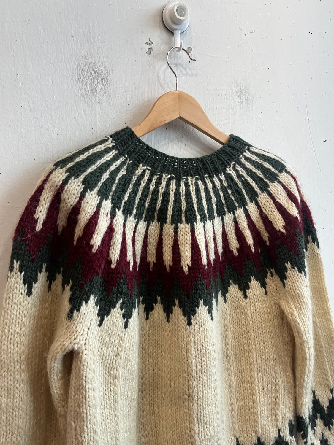 핸드메이드 노르딕 울 가디건  상품이미지5