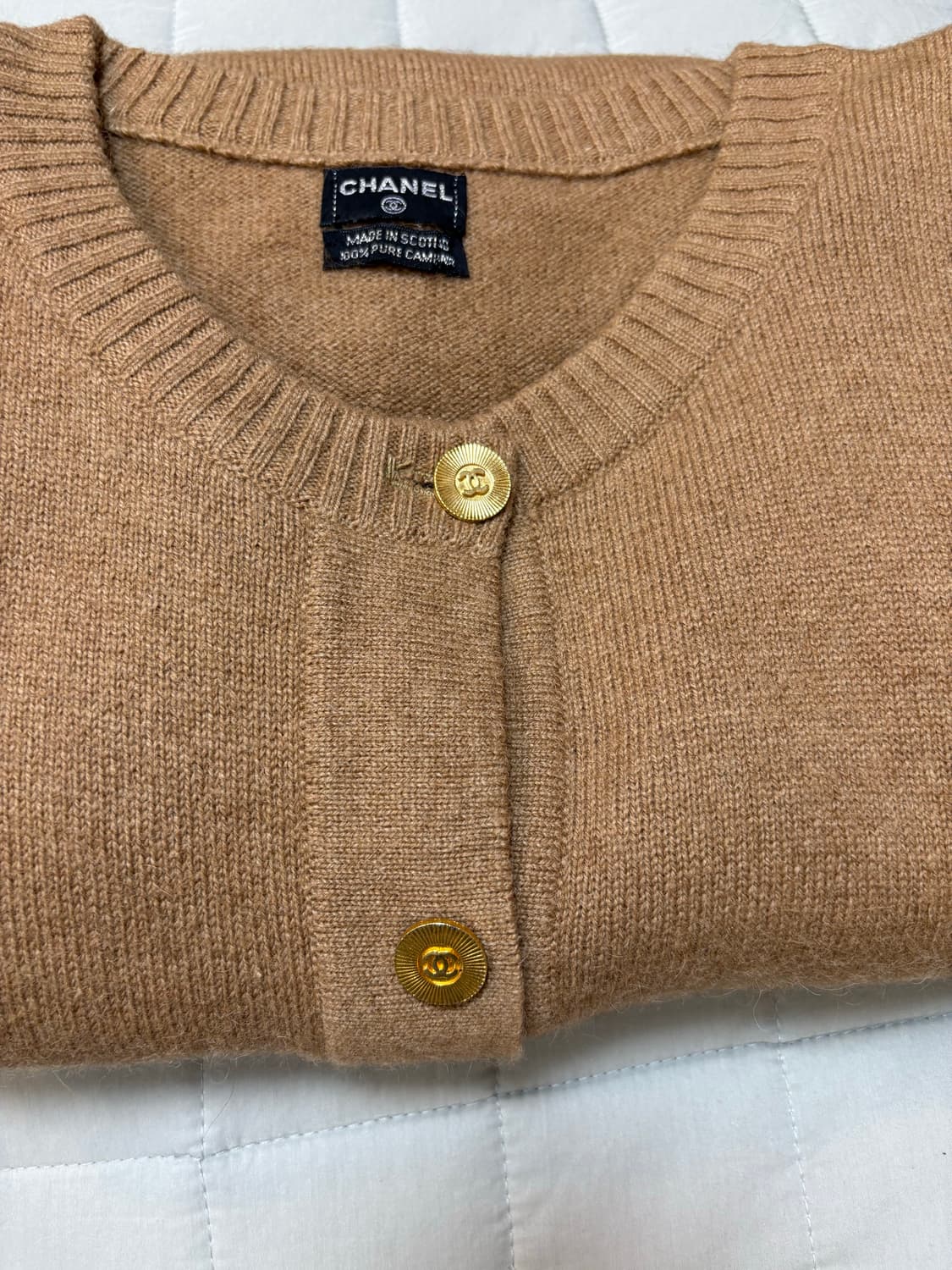 Chanel vintage 100% cashmere  상품이미지5