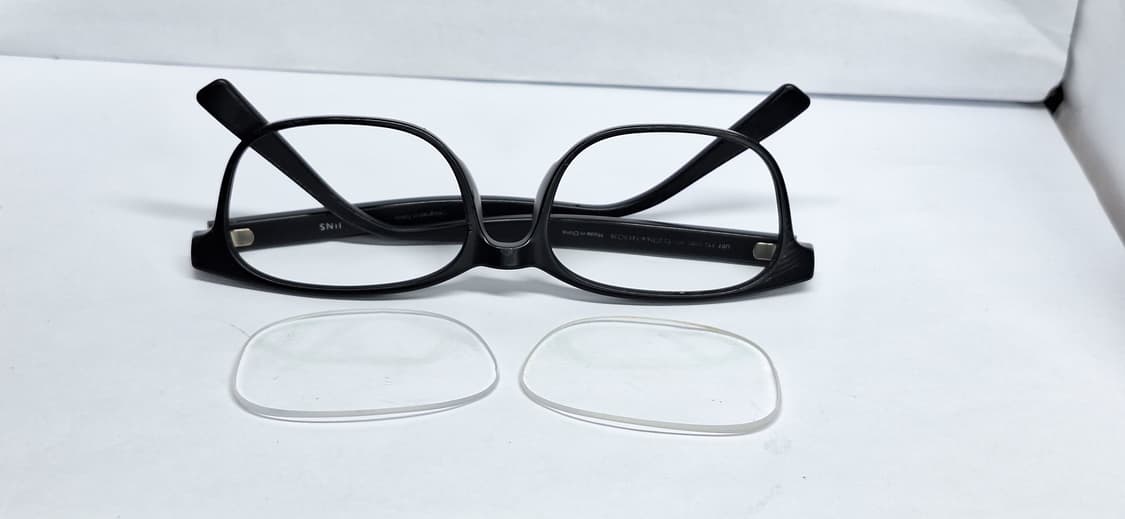 JINS 진스 URF-17S-280 메트 피니시 블랙 웰링턴 안경테 안경 상품이미지2